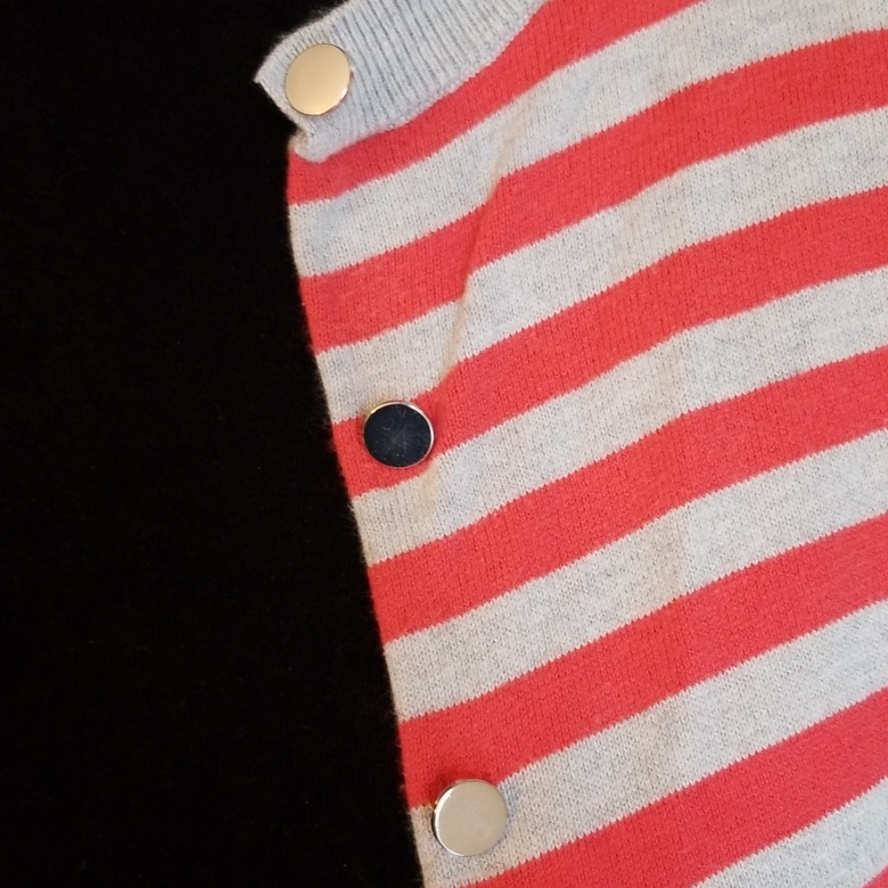 Banana Republic Sz s Cardigan Striped GUC - Picture 2 of 3